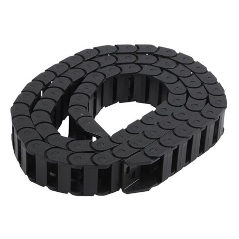 Chain Cables 10 x 20mm 1M Open On Both Side Plastic Towline Cable Drag Chain in Saudi Arabia