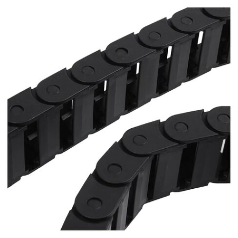 Chain Cables 10 x 20mm 1M Open On Both Side Plastic Towline Cable Drag Chain in Saudi Arabia