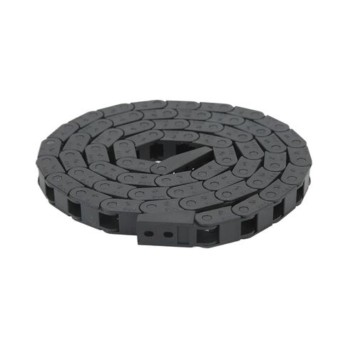 7X7mm Plastic Cable Chain 1 Meter Black Drag Chain Plastic Towline in Saudi Arabia