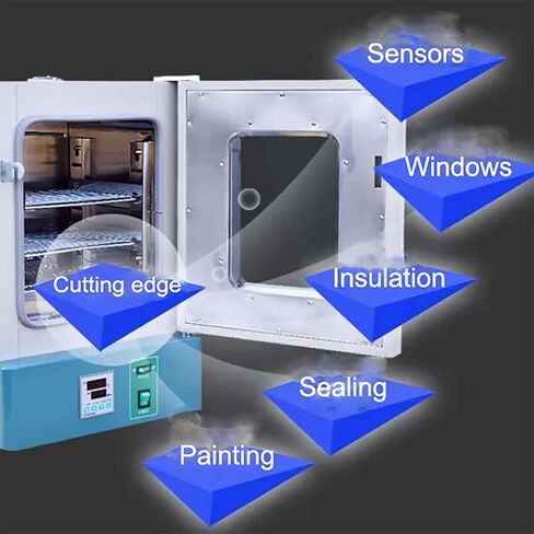 فرن حراري ميكانيكي للمختبر، فرن تجفيف بالهواء القسري للمختبر، فرن تجفيف للمختبر، وحدة تحكم في درجة الحرارة قابلة للتعديل من 5 إلى 250 درجة مئوية، للاختبار المعملي in Kuwait
