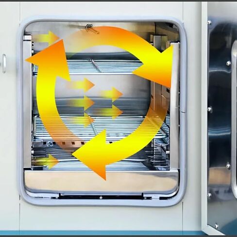 فرن حراري ميكانيكي للمختبر، فرن تجفيف بالهواء القسري للمختبر، فرن تجفيف للمختبر، وحدة تحكم في درجة الحرارة قابلة للتعديل من 5 إلى 250 درجة مئوية، للاختبار المعملي in Kuwait