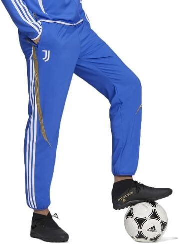 adidas Men’S Juventus TEAMGEIST Woven Pants, Hi-Res Blue, Medium in Saudi Arabia