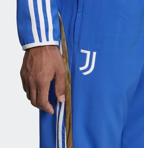 adidas Men’S Juventus TEAMGEIST Woven Pants, Hi-Res Blue, Medium in Saudi Arabia