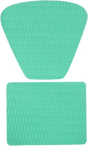 Abaodam Inflatable Kayak Seat Cushion Pad Lightweight EVA Non-Slip Boat Seat for Kayaking Drifting and Fishing Green 76 * 41cm Comfortable Outdoor Accessory Set in Saudi Arabia