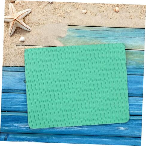 Abaodam Inflatable Kayak Seat Cushion Pad Lightweight EVA Non-Slip Boat Seat for Kayaking Drifting and Fishing Green 76 * 41cm Comfortable Outdoor Accessory Set in Saudi Arabia