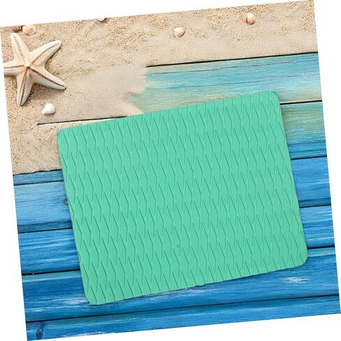 هيموتون نفخ مقعد الكاياك الخلفي دعم إيفا المضادة للانزلاق وسادة وسادة للتجديف والتجديف 76 × 41 سم مجموعة كاملة باللون الأخضر الفاتح للأنشطة المائية في الهواء الطلق in Kuwait