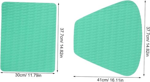 HANABASS Inflatable Kayak Seat Cushion Non-Slip EVA Material Green 76x41cm Comfortable Replacement for Fishing and Outdoor Adventures in Saudi Arabia