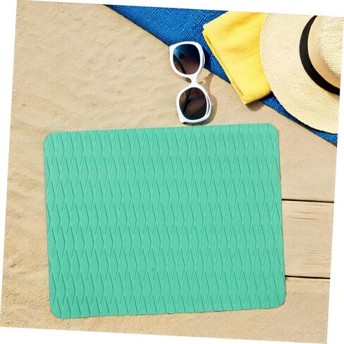 HANABASS Inflatable Kayak Seat Cushion Non-Slip EVA Material Green 76x41cm Comfortable Replacement for Fishing and Outdoor Adventures in Saudi Arabia