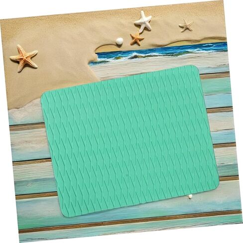 HANABASS Inflatable Kayak Seat Cushion Non-Slip EVA Material Green 76x41cm Comfortable Replacement for Fishing and Outdoor Adventures in Saudi Arabia