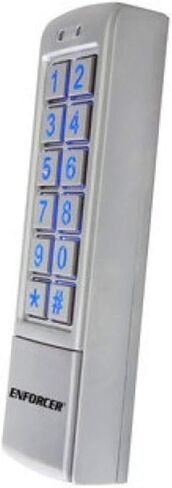 Seco-Larm SK-2323-SPQ Mullion-Style Weatherproof Digital Access Keypad; 12~24 VAC/VDC operation; 1,010 Users (Output #1: 1,000 users/Output #2: 10 users); 2 Form C relays, each rated 1 Amp @ 30VDC in Saudi Arabia