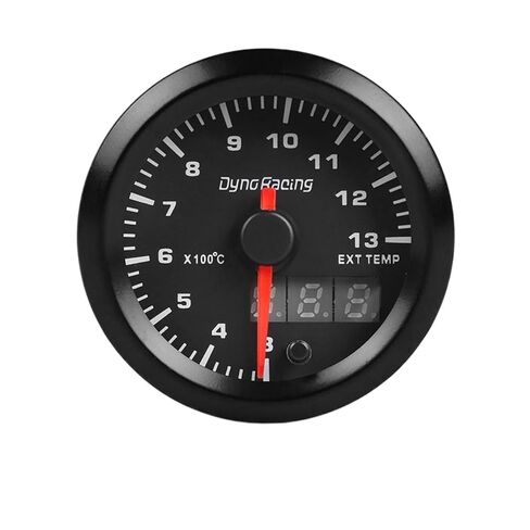 2'' 52mm Dual Display Exhaust Gas Temp Gauge 7 Colors Led 300-1300 Celsius EGT EXT Gauge with Stepper Motor BX101503 in Saudi Arabia