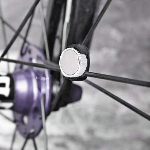 Universal Computer Magnetic Sensor - Odometer Magnet - Efficient Cycling Accessory - Black in Saudi Arabia
