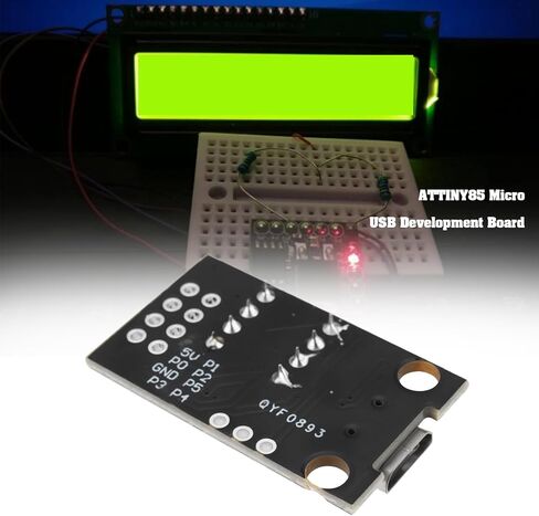4 قطع ATTINY85 لوحة تطوير Micro USB متوافقة مع ATtiny13A ATtiny25 ATtiny45 ATtiny85 in Saudi Arabia