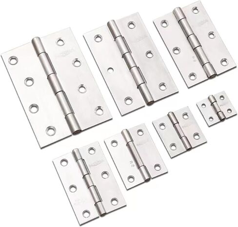 Stainless Steel Hinges Door Connector Cabinet Connector Furniture Hardware 1-4Inch 1Pcs(1Inch 4Pcs) in Saudi Arabia