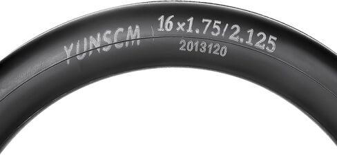 YUNSCM 2-PCS 16" أنابيب الدراجة 16x1.75/2.125 TR4A-40mm صمام 16" أنابيب الدراجة الداخلية المتوافقة مع 16x1.75 16x1.90 16x1.95 16x2.0 16x2.10 16x2.125 أنابيب إطارات دراجة الدراجة in Saudi Arabia