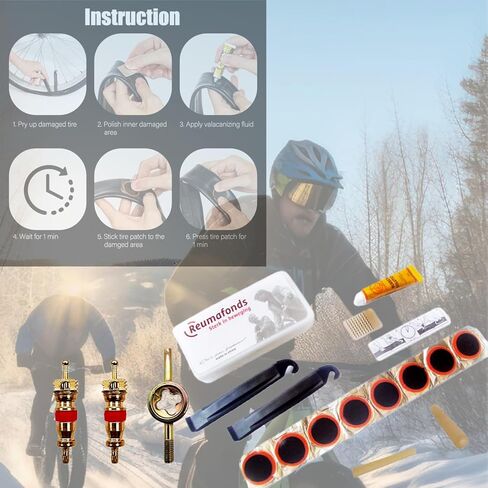 28" x 1-3/8" 1-5/8" Bicycle Inner Tube, 700c x 35-43mm, 28 Inch Road Bike Tire Tubes, Schrader Valve 32mm, 40-622 Size in Kuwait