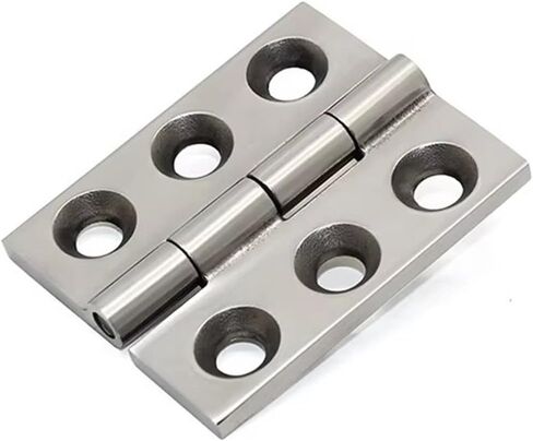 Stainless Steel Heavy-Duty Hinge with Rubber Gasket Foldable and 180 Degree Rotating 1Pcs in Saudi Arabia