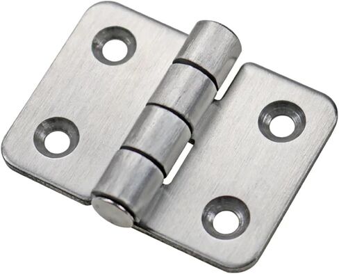 304 Stainless Steel 2-inch Industrial Flat Open Folding Cabinet Door Hinge 1Pcs(CL077-2B) in Saudi Arabia