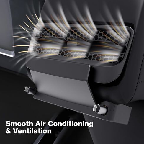 Retractable Cord Car Phone Charger for Tesla Model 3 Model Y 2021 2022 2023 2024, THELIFELICIOUS Tesla Interior Accessories Tesla Rear Air Outlet Expansion Dock with Fast Charging Cables in Kuwait