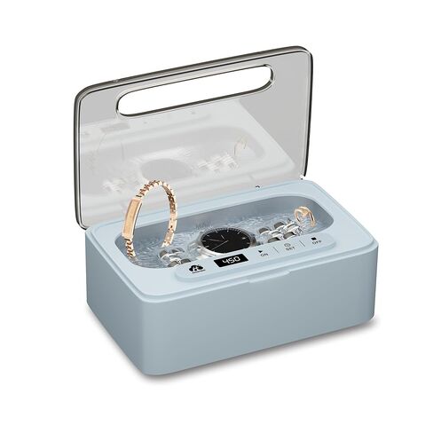 Ultrasonic Jewelry Cleaner, 47kHz Ultrasonic Retainer Cleaner for Jewelry, Eyeglass, Braces, Rings,Watch Band,Dentures, 3 Cleaning Modes Ultrasonic Cleaner Machine, 330ML Capacity Ring Cleaner in Saudi Arabia