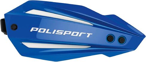Polisport Bullit Wrap-Around-Around Around للدراجات النارية Motocross-REARNING REPAIN HANDGUARD-متينة ، مرنة ، سهلة التثبيت ، Supermoto ، Motard ، دراجات الأوساخ وحماية الطرق الوعرة-Black in Kuwait