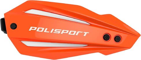 Polisport Bullit Wrap-Around-Around Around للدراجات النارية Motocross-REARNING REPAIN HANDGUARD-متينة ، مرنة ، سهلة التثبيت ، Supermoto ، Motard ، دراجات الأوساخ وحماية الطرق الوعرة-Black in Kuwait