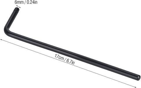 1PCS Guitar Tremolo Arm, 6mm/0.24in Direct Insertion Tremolo Arm Whammy Bar Accessory, Suitable for Electric Guitar in Saudi Arabia