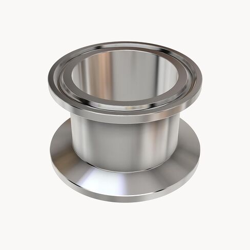 1.5" sanitary tri-clamp to KF40 NW40 vacuum flange stainless steel 304 adapter (1.5" TC to KF40, 1PC) in Saudi Arabia