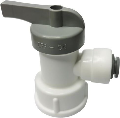 3/4" Female Thread to 1/4" push to connect RO Water Storage Tank Ball Valve 2-Pack,Food Grade Material. in Kuwait