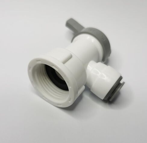 3/4" Female Thread to 1/4" push to connect RO Water Storage Tank Ball Valve 2-Pack,Food Grade Material. in Kuwait