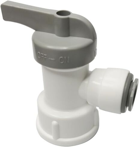 3/4" Female Thread to 1/4" push to connect RO Water Storage Tank Ball Valve 2-Pack,Food Grade Material. in Kuwait