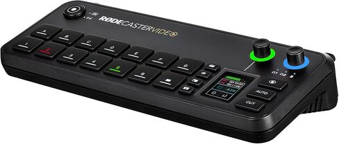 RODE RODECaster Video All-in-One Production Console | Integrated Audio & Video Mixer with Multi-Camera Switching, Touchscreen Control & USB-C Interface + RODE Wireless PRO Wireless Microphone + More in Saudi Arabia