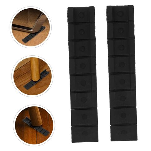 Zerodeko 40Pcs Furniture Leveling Shims Shims for Uneven Floors Easy to Install Non Slip Furniture Levelers Slip Design for Secure Placement in Saudi Arabia