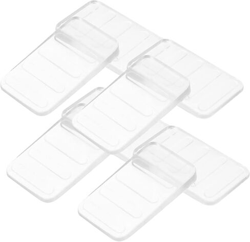 HOMSFOU 8-Pack Adjustable Plastic Furniture Wedges Leveling Shims for Tables Cabinets and Toilets for Home and Restaurant Use in Saudi Arabia