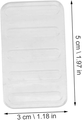 HOMSFOU 8-Pack Adjustable Plastic Furniture Wedges Leveling Shims for Tables Cabinets and Toilets for Home and Restaurant Use in Saudi Arabia