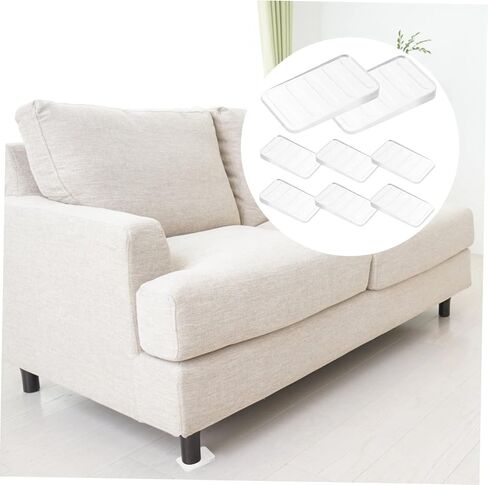 Holibanna 8-Pack Plastic Leveling Shims for Furniture and Toilets Adjustable Wedge Shims for Table Stabilization Furniture Levelers in Kuwait