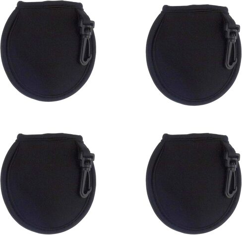 4 Pack Portable Pocket Golf Ball Washer Golf Ball Cleaner Pouch in Saudi Arabia