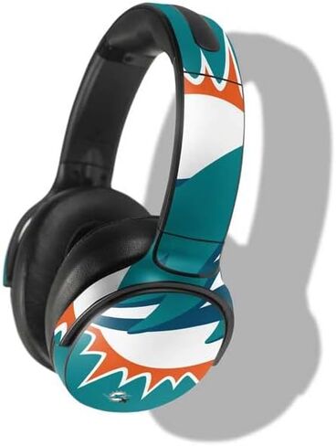 Skinit Decal Audio Skin Compatible with Skullcandy Venue - Officially Licensed NFL Miami Dolphins Large Logo Design in Saudi Arabia