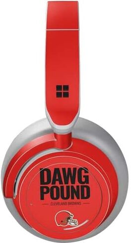 Skinit Decal Audio Skin Compatible with Surface Headphones - Officially Licensed NFL Cleveland Browns Team Motto Design in Saudi Arabia