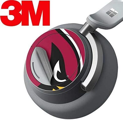 Skinit Decal Audio Skin Compatible with Surface Headphones - Officially Licensed NFL Arizona Cardinals Large Logo Design in Saudi Arabia