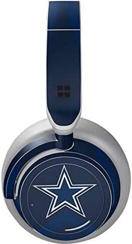 Skinit Decal Audio Skin Compatible with Surface Headphones - Officially Licensed NFL Dallas Cowboys Double Vision Design in Saudi Arabia