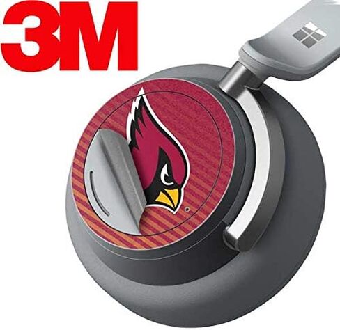 Skinit Decal Audio Skin Compatible with Surface Headphones - Officially Licensed NFL Arizona Cardinals Breakaway Design in Saudi Arabia