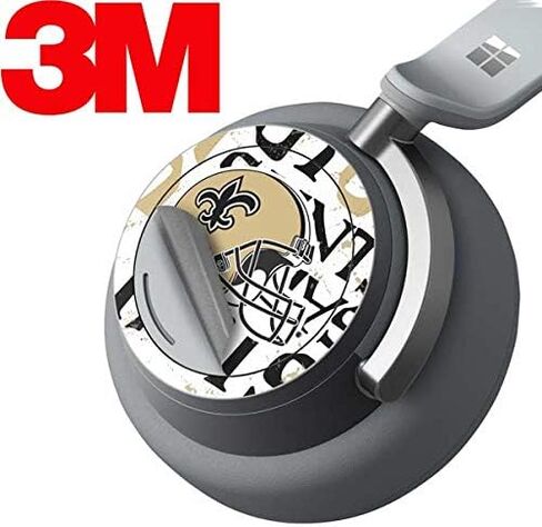 Skinit Decal Audio Skin Compatible with Surface Headphones - Officially Licensed NFL New Orleans Saints - Blast Design in Saudi Arabia