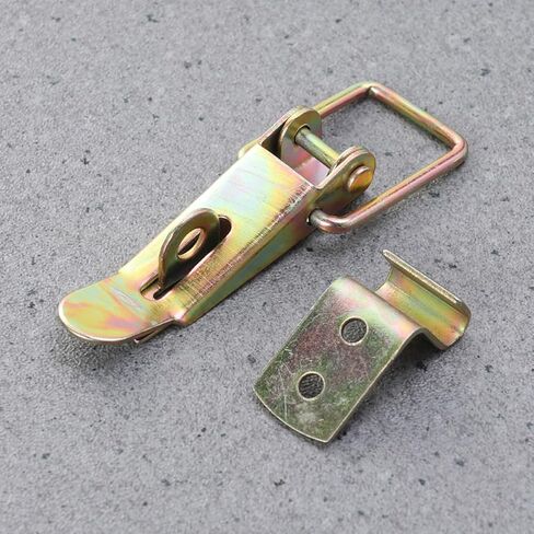 GARVALON 2 قطعة باستمرار المشبك النقل شاحنة الباب رسم المزالج مرنة رسم الصيد مقطورة البضائع سرير فائدة الباب غلق بمشبك in Kuwait