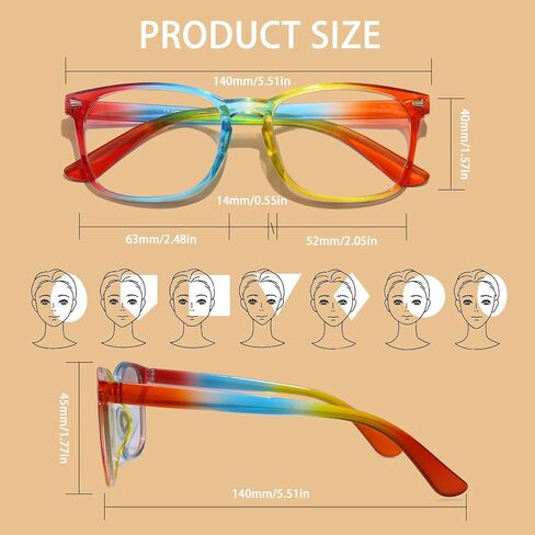 BIRDDIE Blue Light Blocking Glasses for Women & Men, UV400 Anti-Glare Computer Glasses for Gaming,Reading & Eye Strain Relief in Saudi Arabia