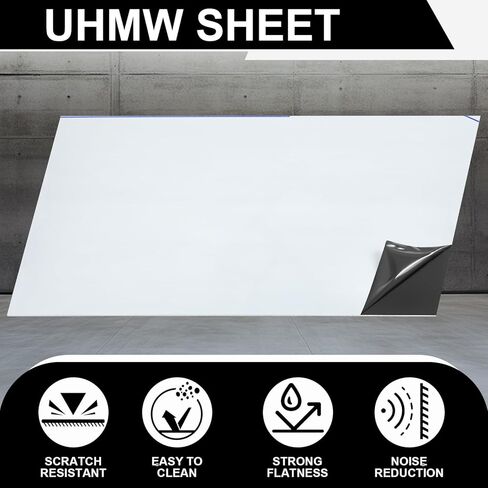 Blulu 2 Pcs Aluminum Composite Panel, 1/8" Thick Rectangle Aluminum Plastic Composite Sheet Plate for Industry Crafting Handcraft DIY Projects (36"x24") in Saudi Arabia
