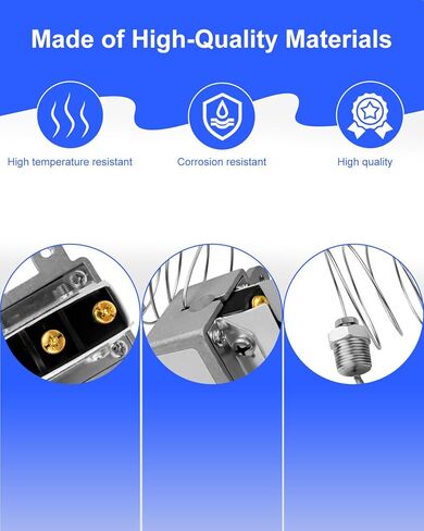 TIKSCIENCE 1177 High Limit Switch Fit for Imperial Fryer 1177 Series Anets American Range Tri-Star VULCAN Hobart, High Limit Thermostat Fryer Switch in Saudi Arabia