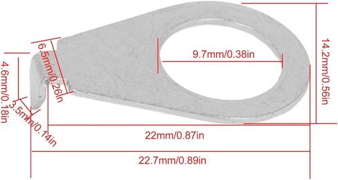 Guitar Knobs Pointer Indicator Plates, Set of 4 Iron Knob Position Washers for Electric Guitar, with Bright Eye Catching Design (Silver) in Saudi Arabia
