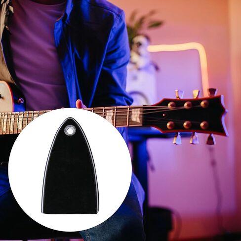 Bstinay 1 Hole 3 Ply Triangle Truss Rod Cover for Electric Guitar Accessory HA-1003 in Saudi Arabia