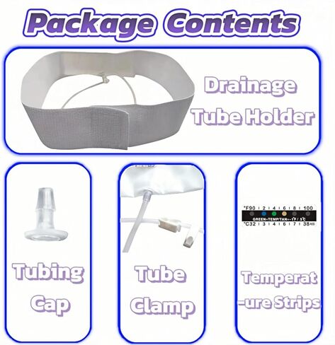 Upass Urine Kit, Quick Fix Urine Test Kit with Incognito Belt for Drug Test Urine Bag for Travel & Emergencies in Saudi Arabia